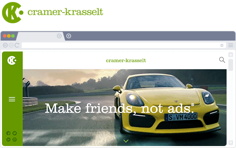 header of Cramer-Krasselt website