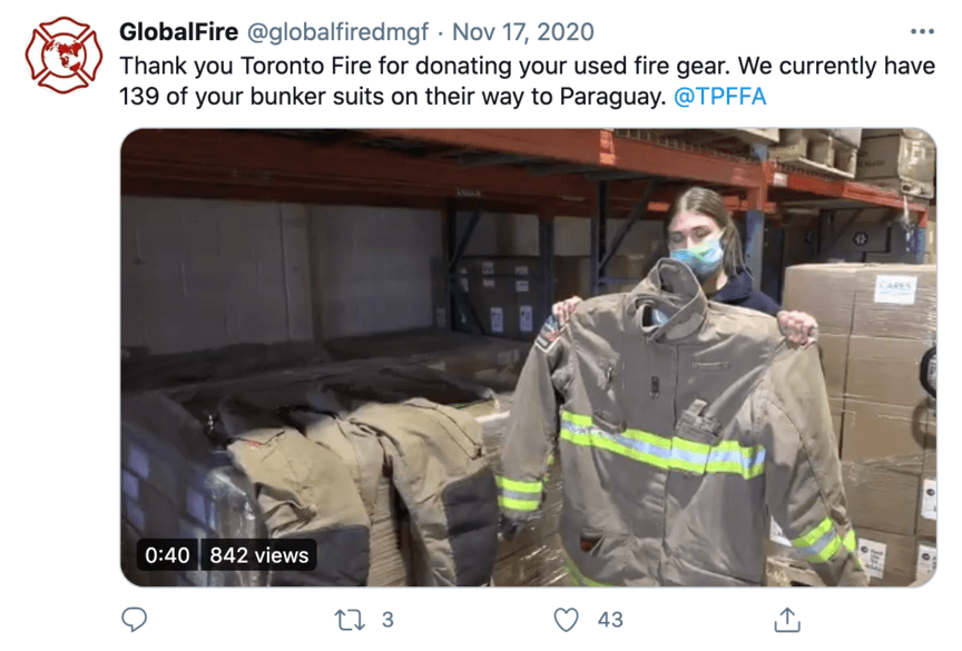 全球消防推特