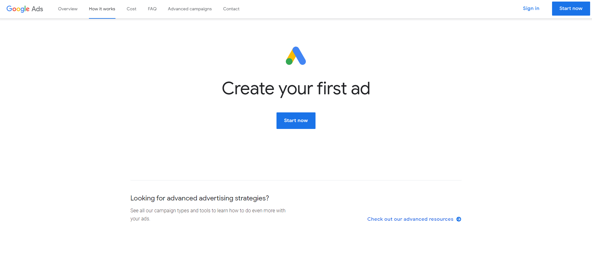 谷歌广告注册
