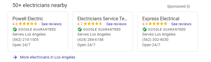 谷歌本地服务