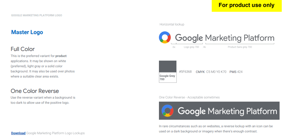 谷歌徽标的例子