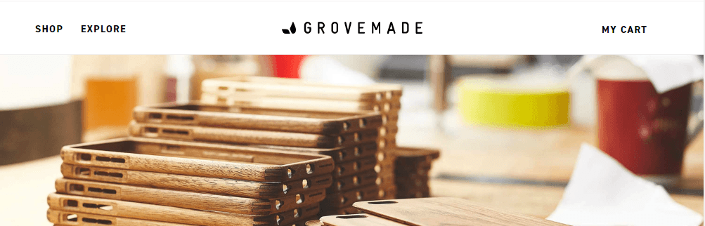 Grovemade网页设计
