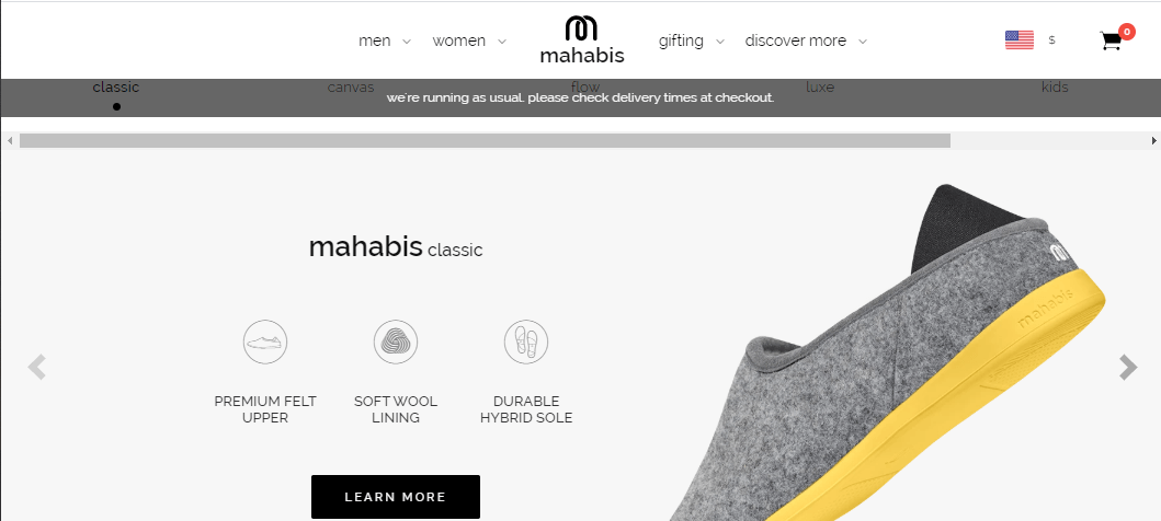 Mahabis web design