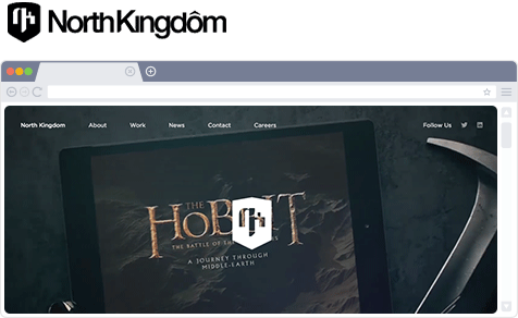 header of North Kingdom website