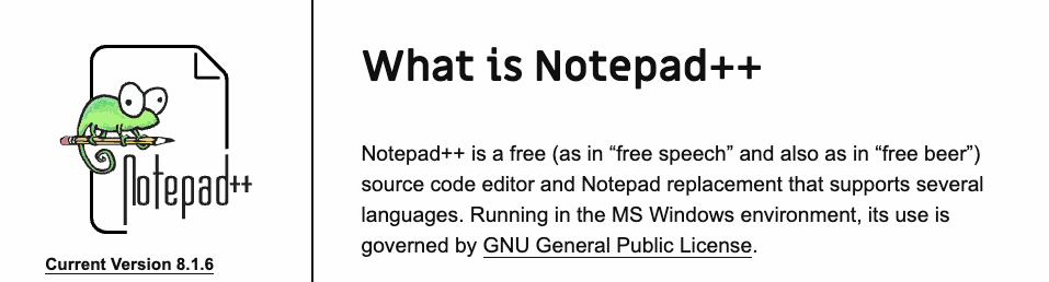 关于notepad++服务的详细信息