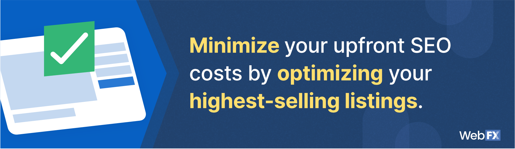 graphic about optimizing your highest-selling Amazon listings