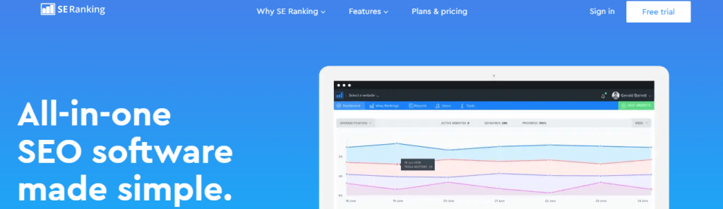 se ranking homepage preview