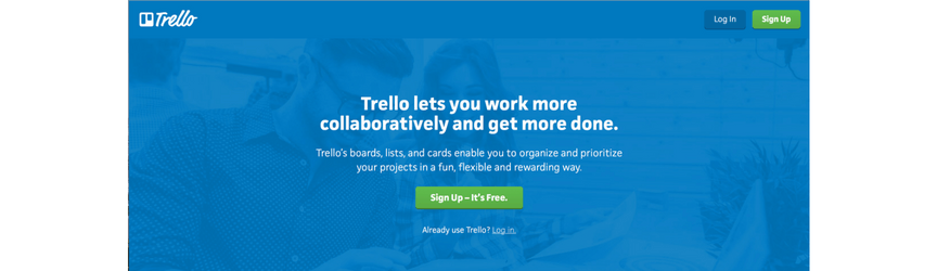Trello项目管理软件网站截图