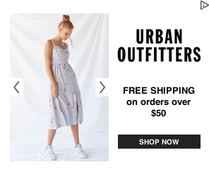 urban outfitters display ad