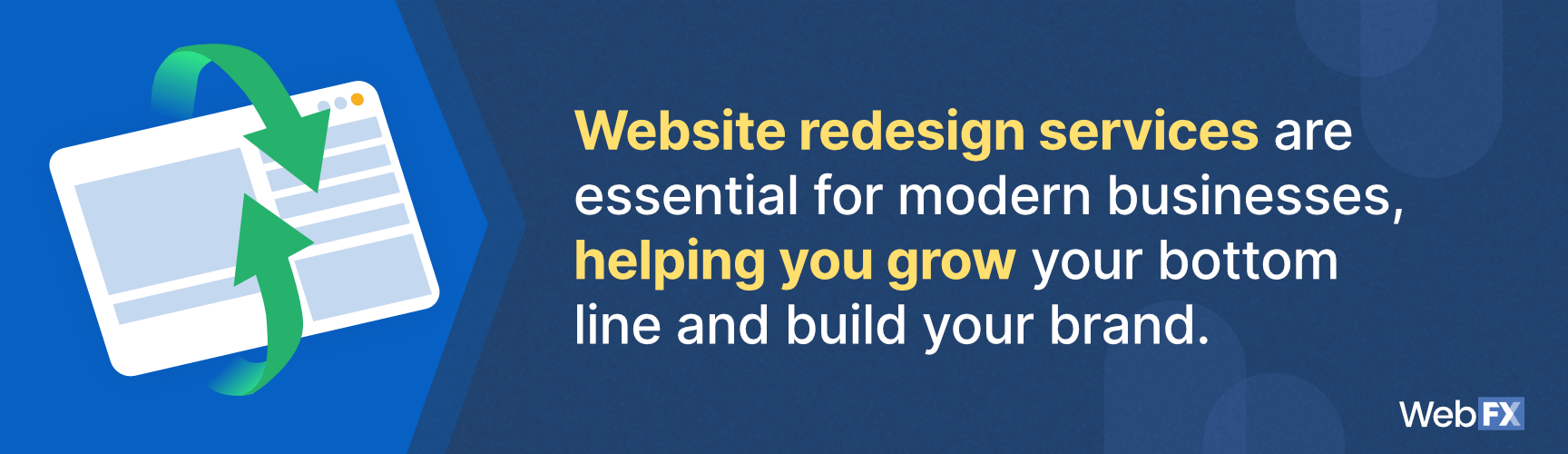网站重新设计服务帮助现代企业提高他们的底线
