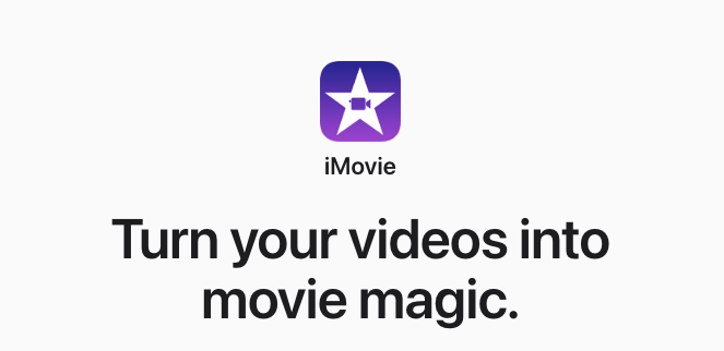 iMovie标志和口号