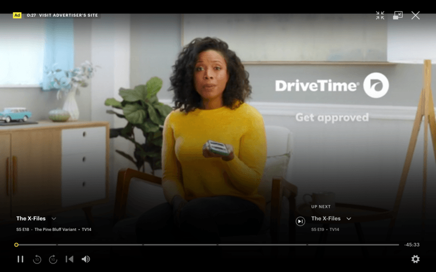 DriveTime Hulu广告