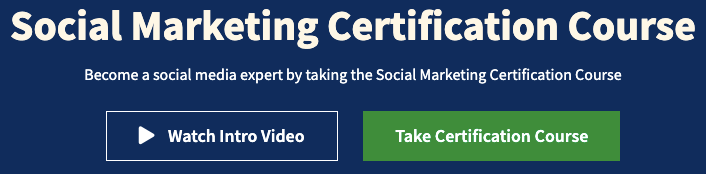 Hootsuite社会营销认证课程标题