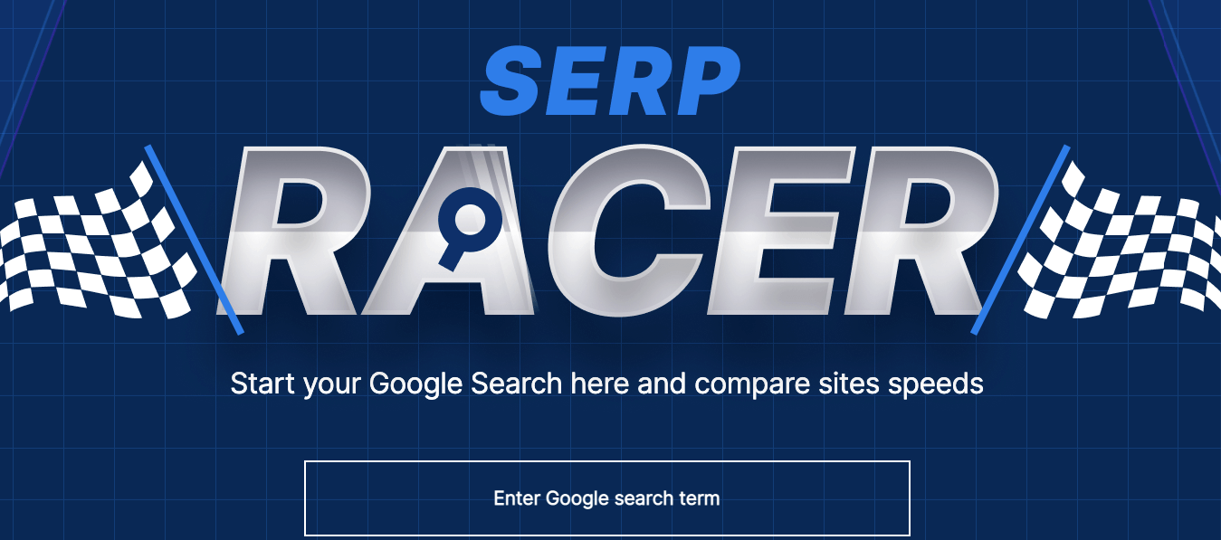 SERP Racer工具主页