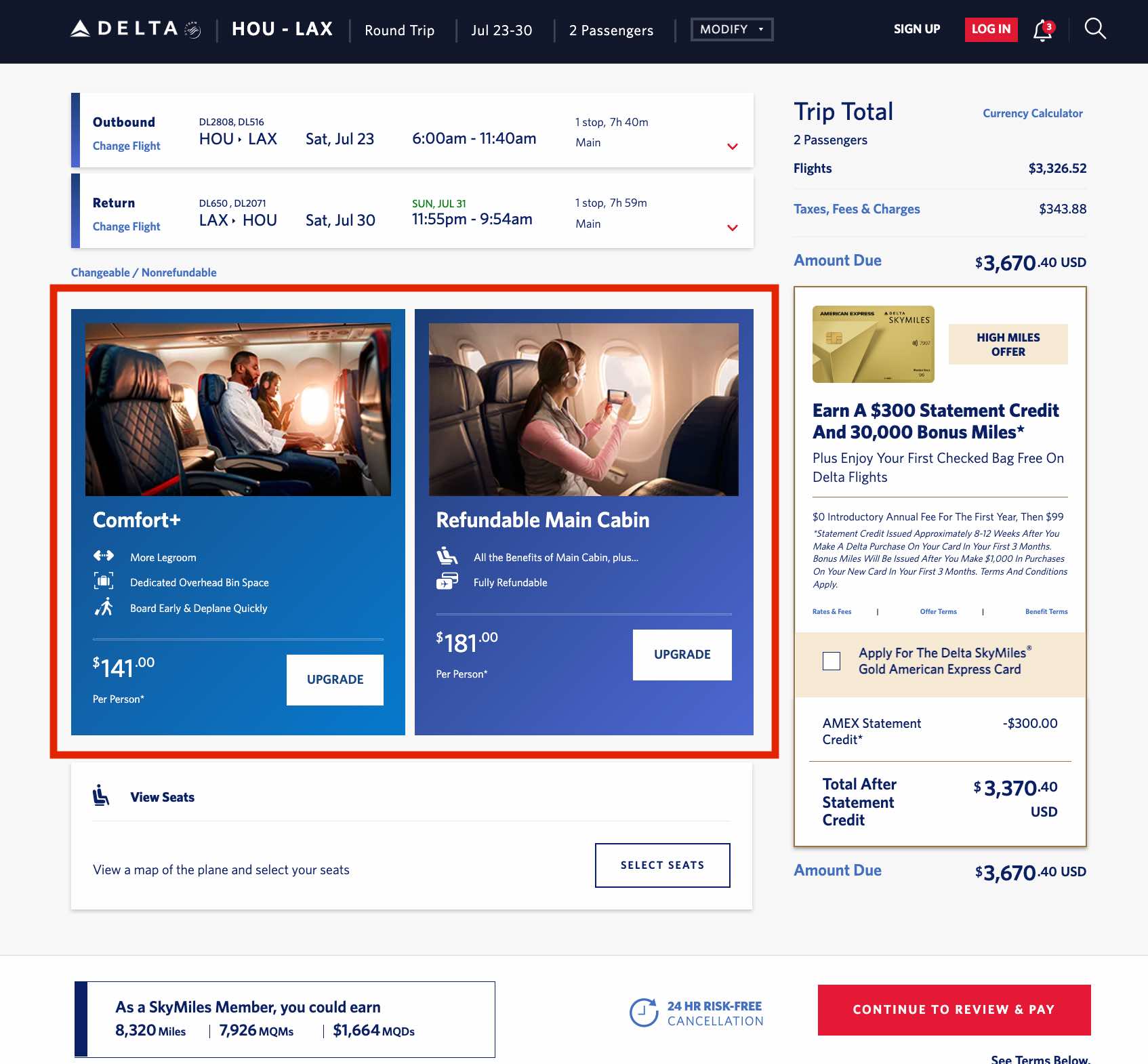 how-to-upsell-examples-delta-airlines
