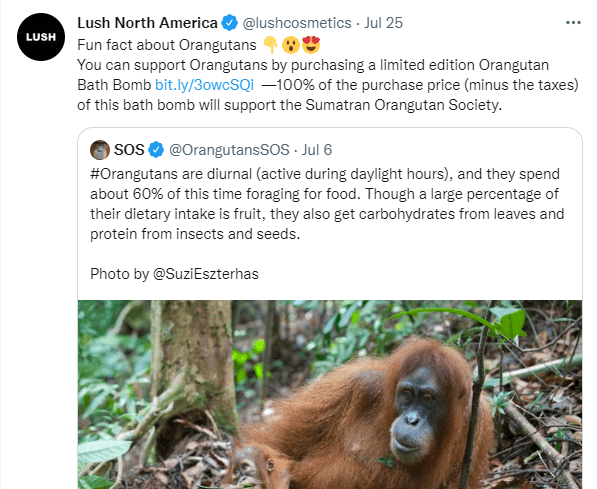 华丽的推特与猩猩的事实