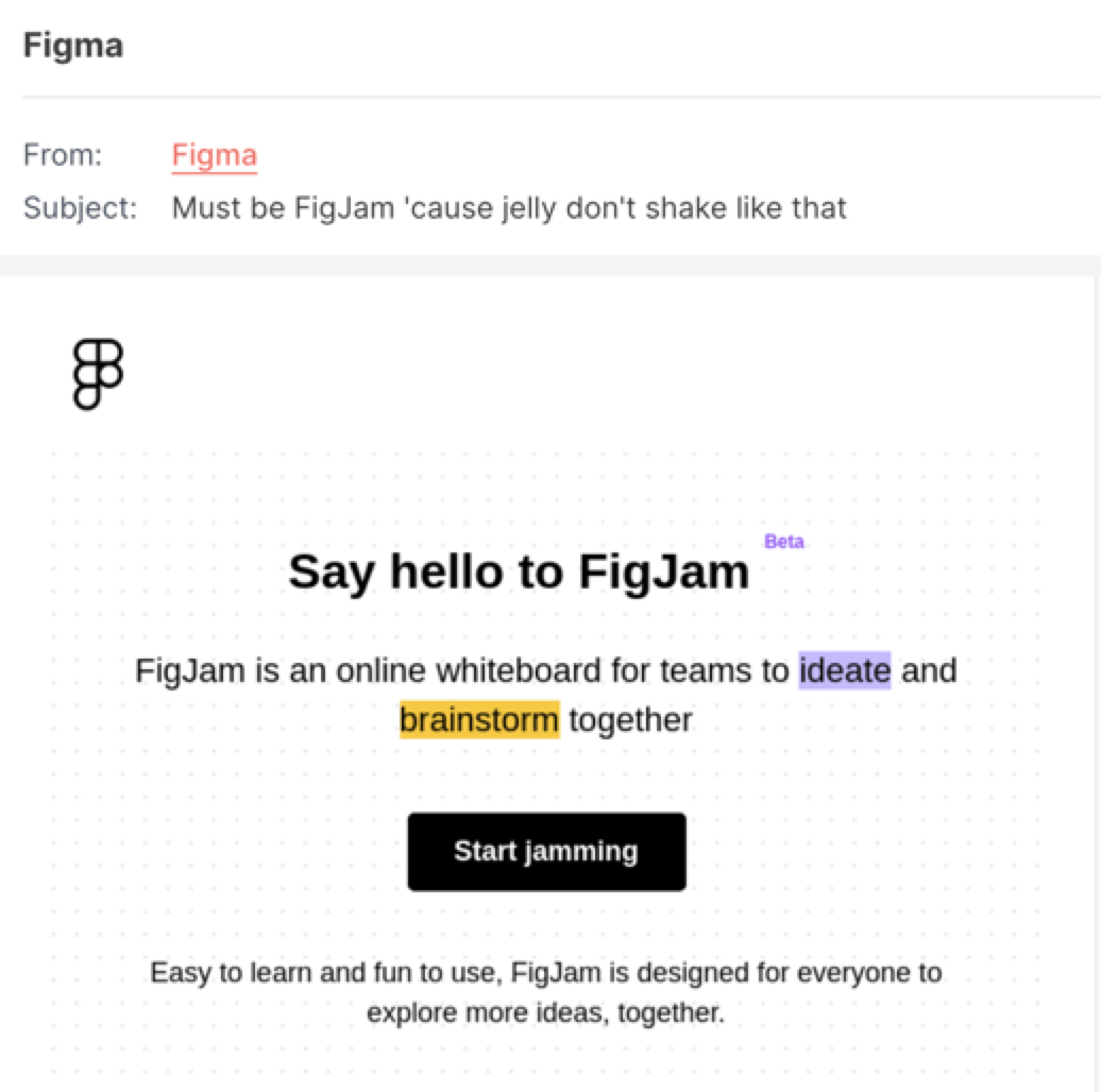 Figjam电子邮件的截图与注册按钮＂width=