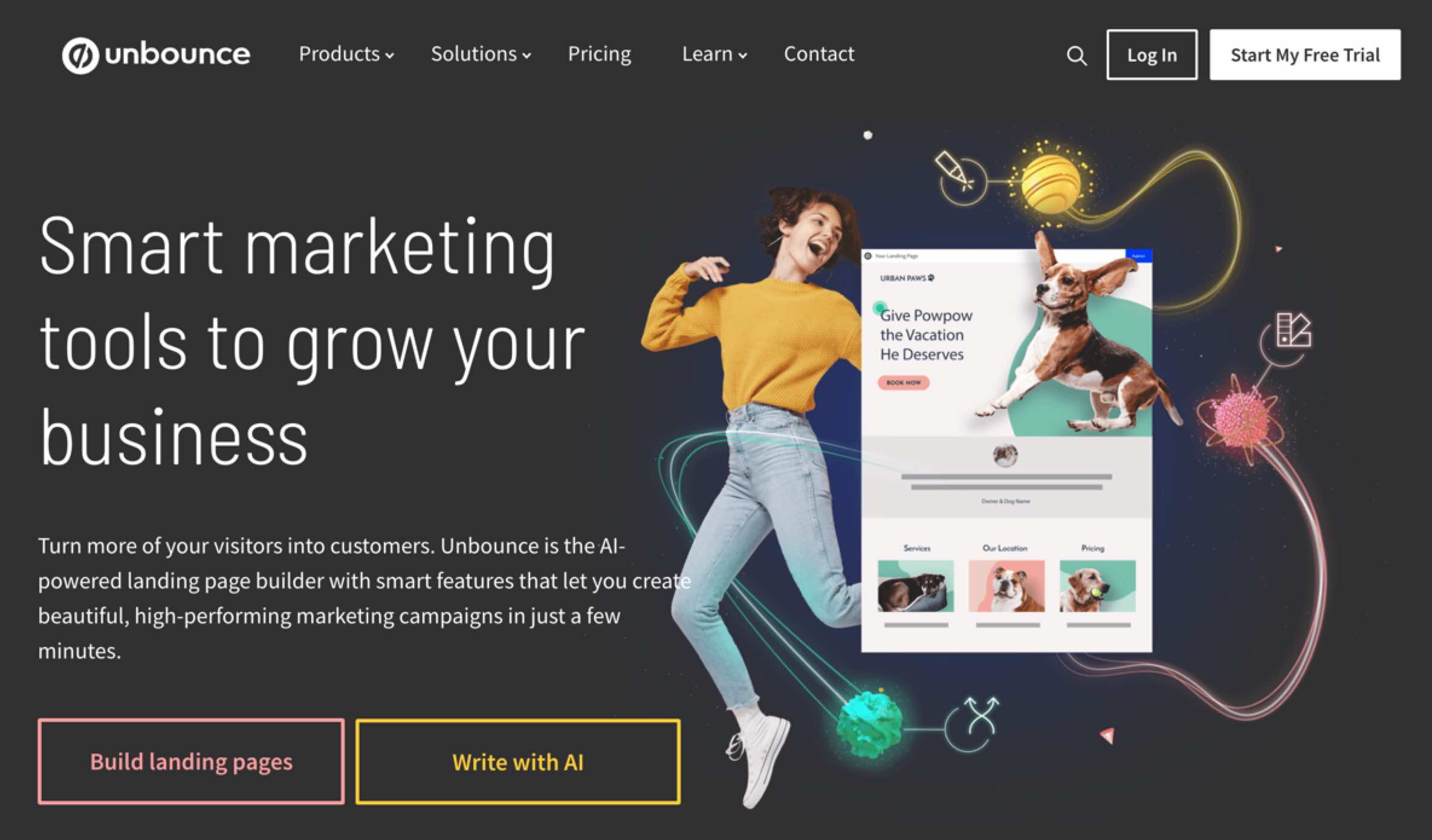 Unbounce conversion tracking tool