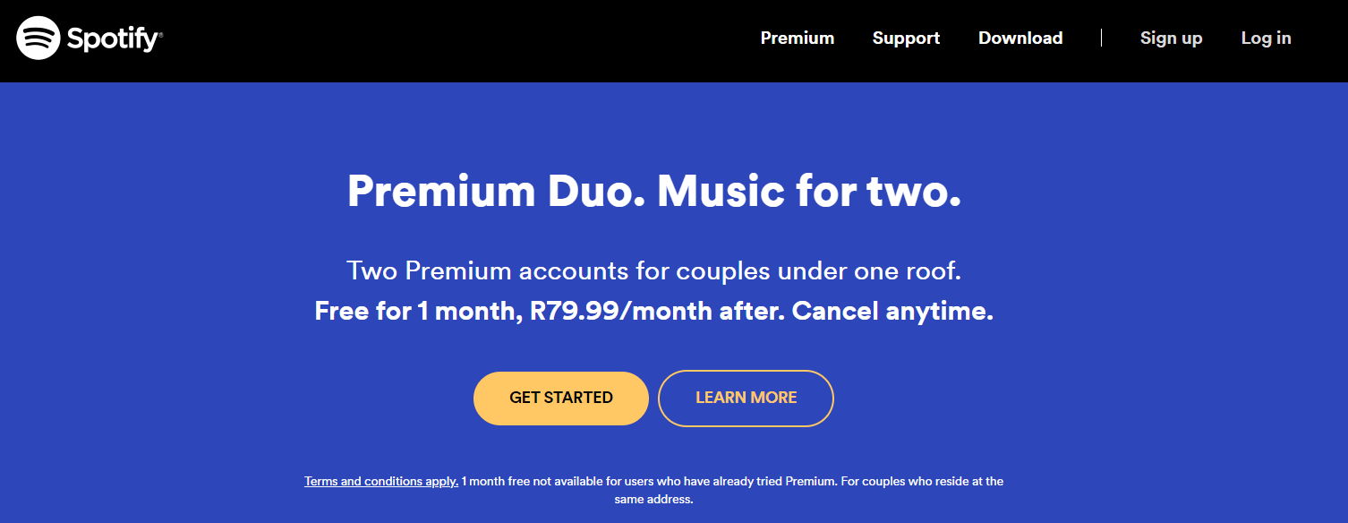 spotify duo定价计划页面截图＂width=