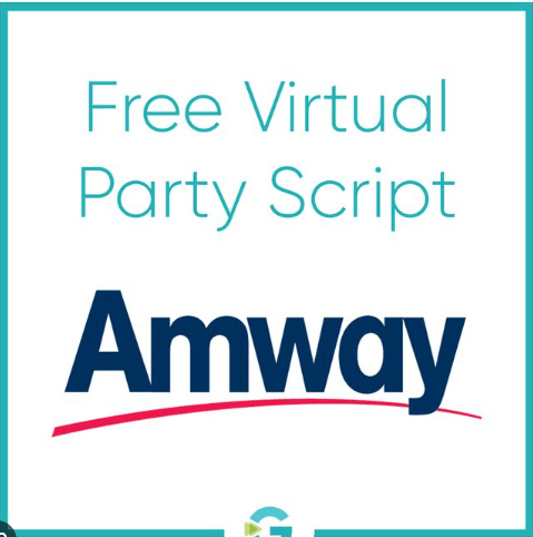 amway virtual party scrip